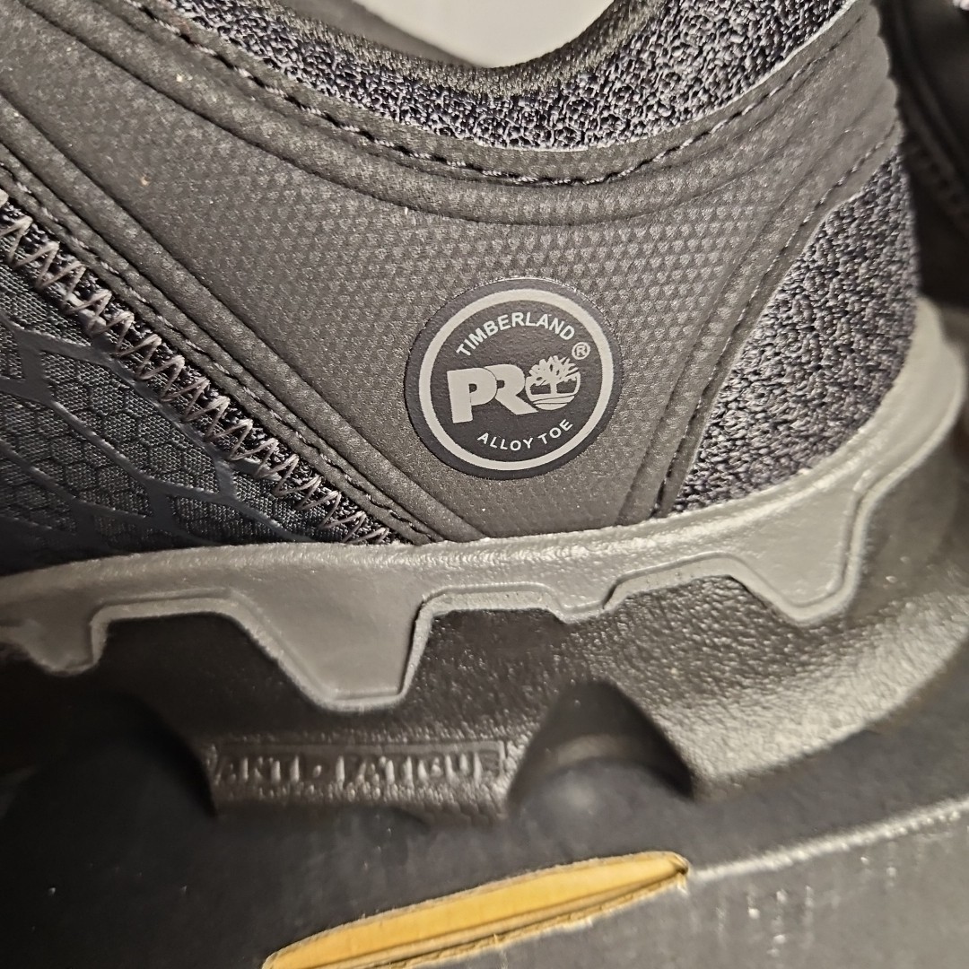 Timberland PRO Powertrain Sport Alloy Toe EH Work Shoes Black Slip Resistant