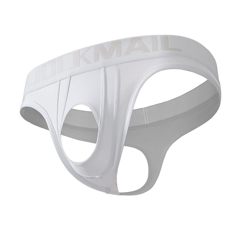 Jockmail Men Lingerie Hanging Ring Hope String Pant Tight Thong T-back Underwear