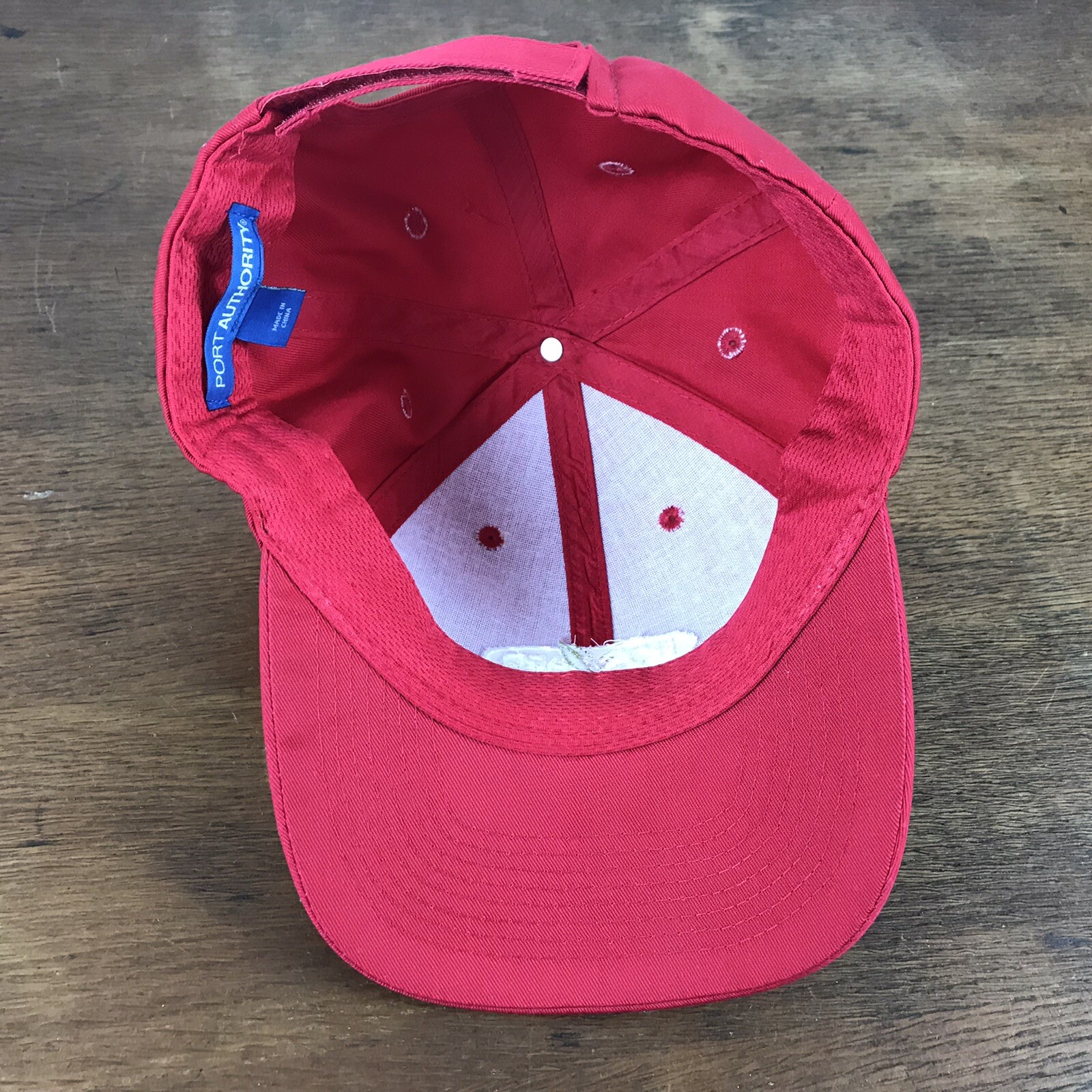 Howard Red Cotton Strapback Baseball Cap Hat CH20