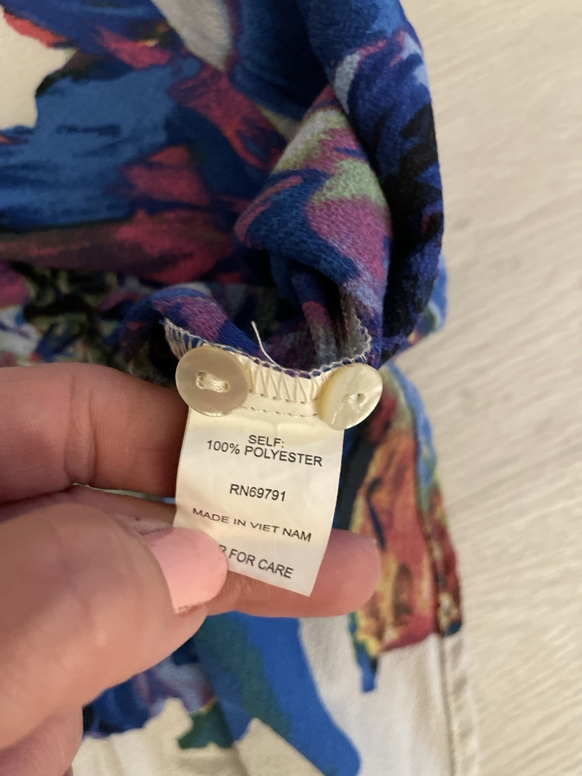 Anthropologie Fig & Flower Womens Floral Tunic Top Size XL Boho Festival Artsy