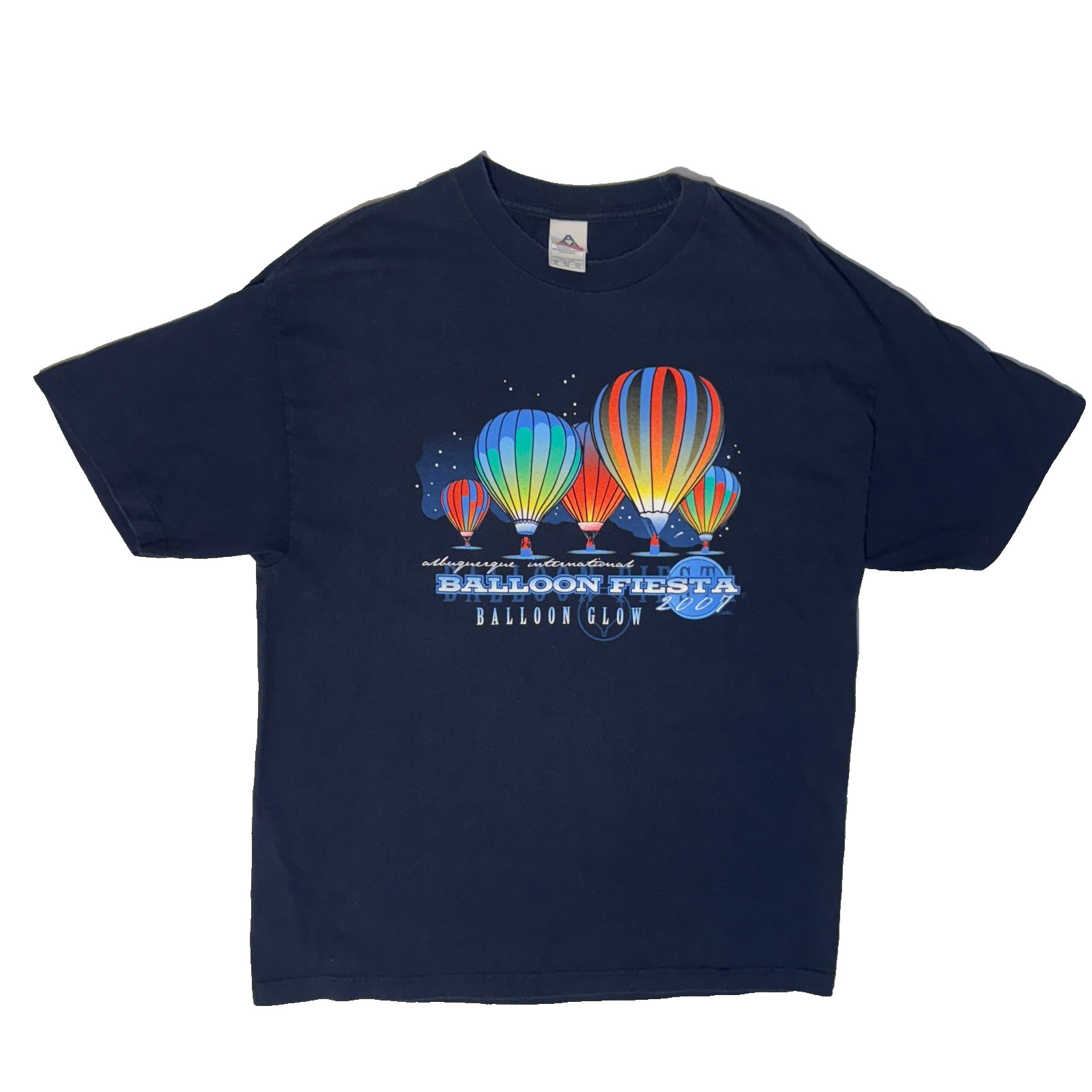 Balloon Fiesta Balloon Glow Albuquerque New Mexico Festival Y2K Tshirt – XL