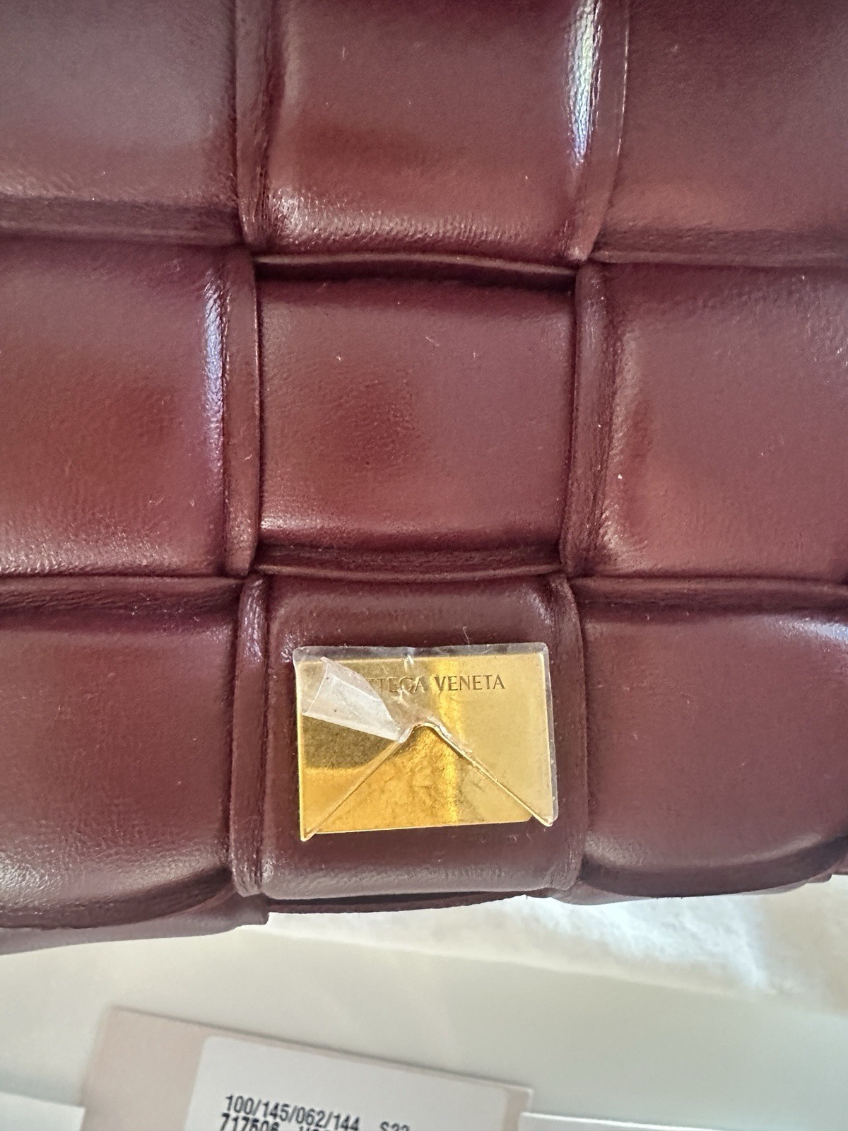 Bottega Veneta Intrecciato Nappa Mini Padded Cassette Crossbody Bag In Barolo