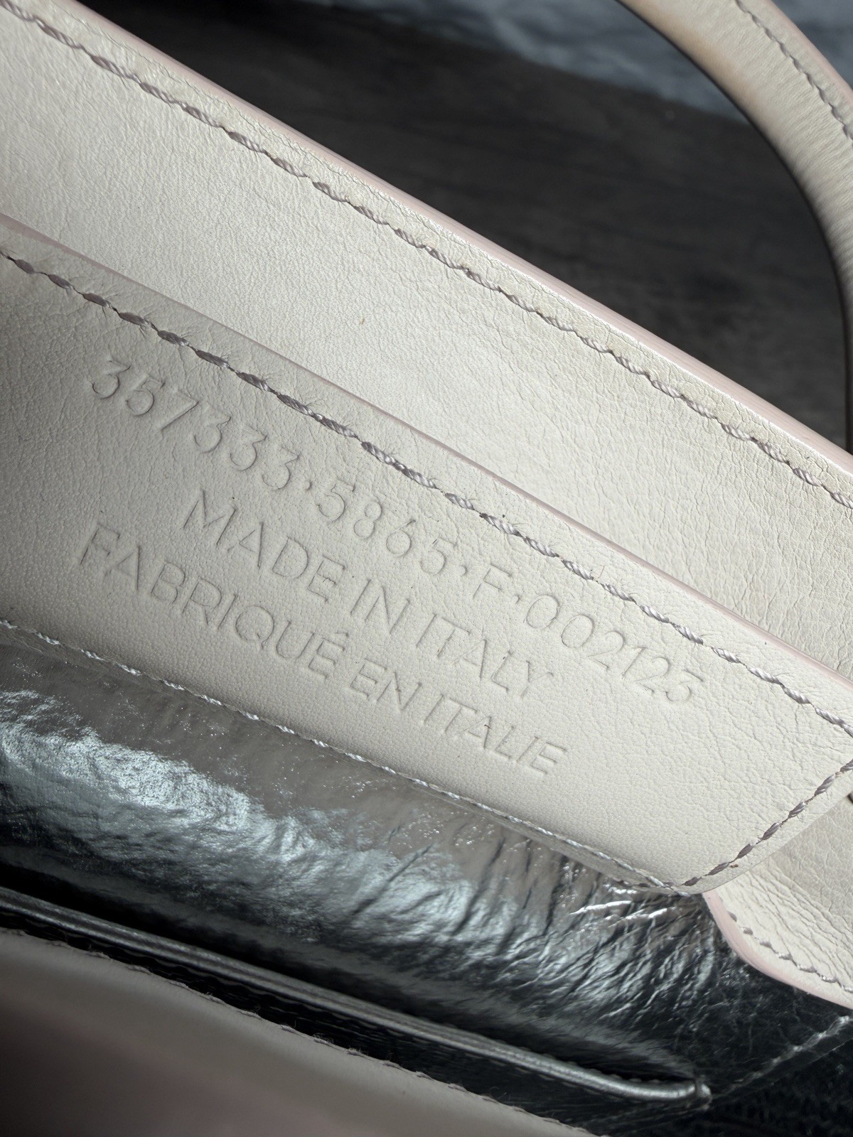 Balenciaga Papier 2way Handbag Soft Pink