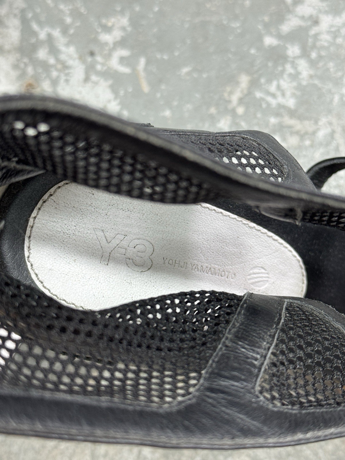 adidas Y3 Real Leather Heels Size 38