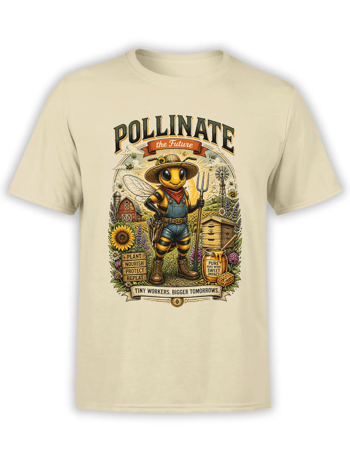 Pollinate Tomorrow Bee T-Shirt | Unisex