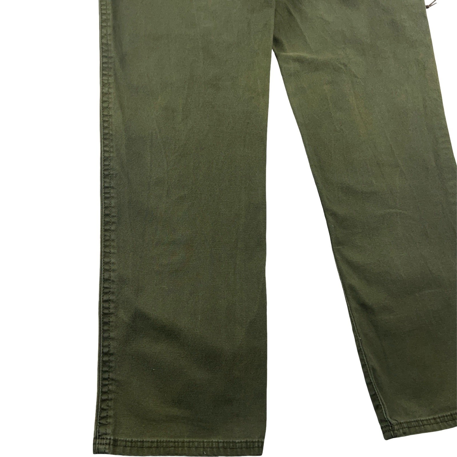 Legendary Outfitters Canvas Pants Mens 36×34 Green Straight Leg Cargo Pocket