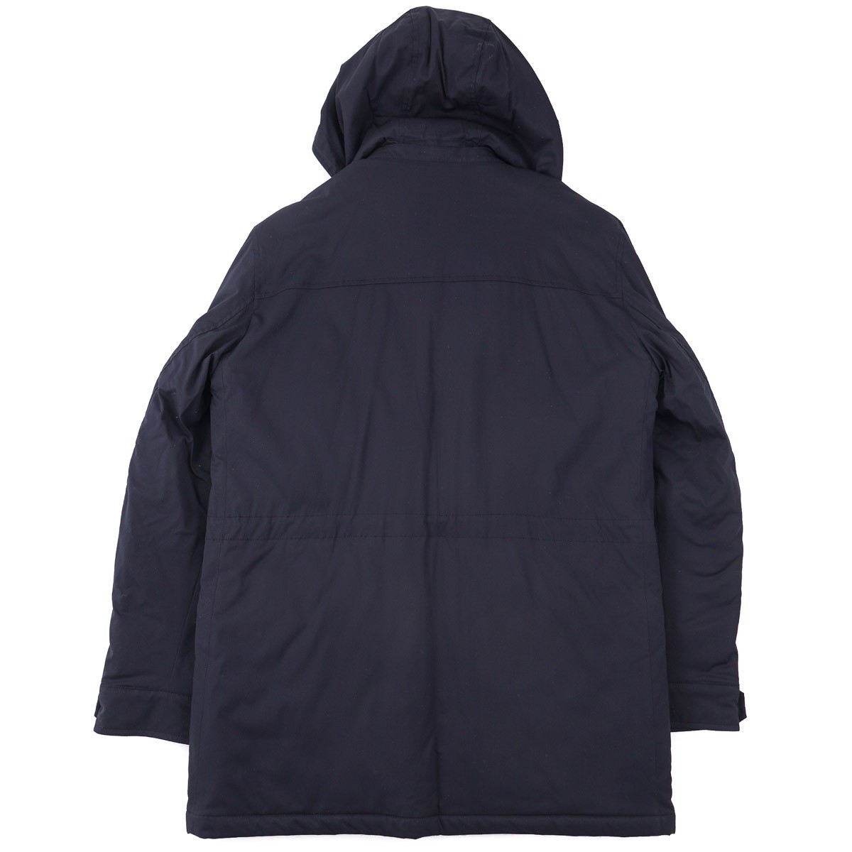 Brett Johnson ‘St. Moritz’ Navy Blue Padded Silk Parka M (Eu 50) NWT Coat