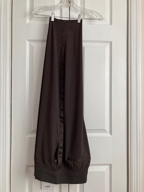Athleta 18 Nolita Slim Tapered Crop Pant Walnut Brown #980400 Stretch