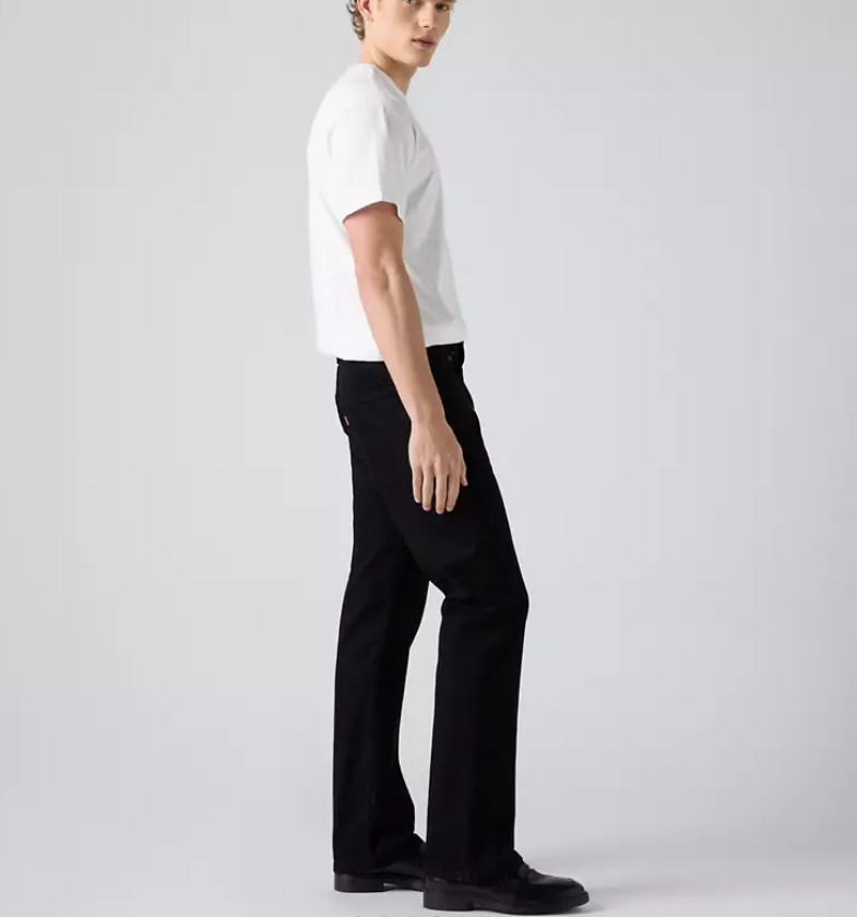 Levi’s 527™ Slim Bootcut Men’s Jeans, Native Cali – Black | NEW