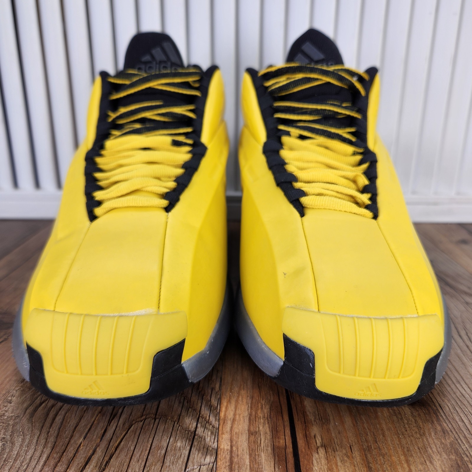 Adidas Crazy 1 Sunshine 2022 GY3808 Men’s 9 Yellow Kobe Bryant Basketball Shoes