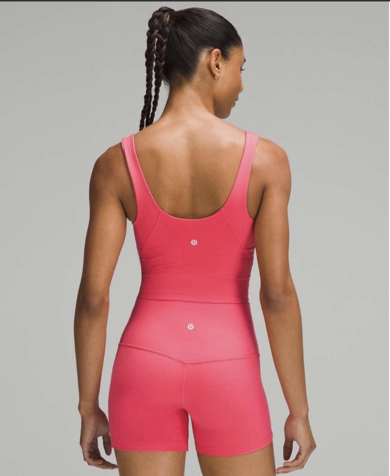 Lululemon Athletica Glaze Pink Align Tank Size 6