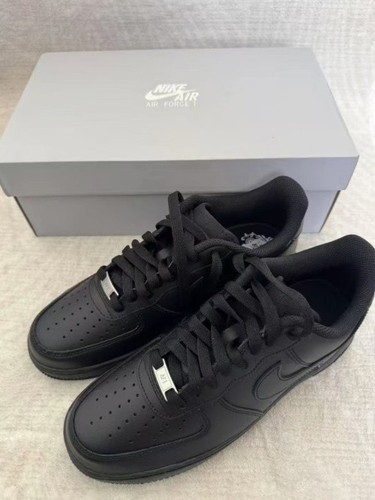 US Nike Air Force “Triple Black” Low Top Sneakers For Men
