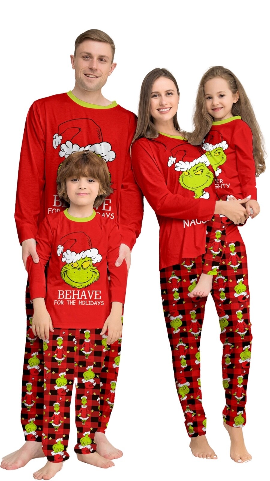 Christmas Family Matching Pajama Sets, Pets, Assorted Prints, Soft Fabric