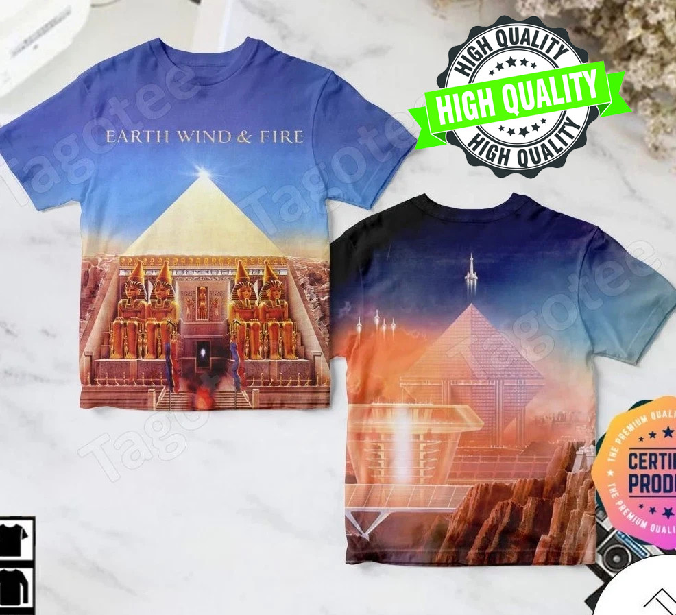 Earth Wind And Fire All ‘n All Album 3D AOP Shirt Unisex S-6XL 1P1187