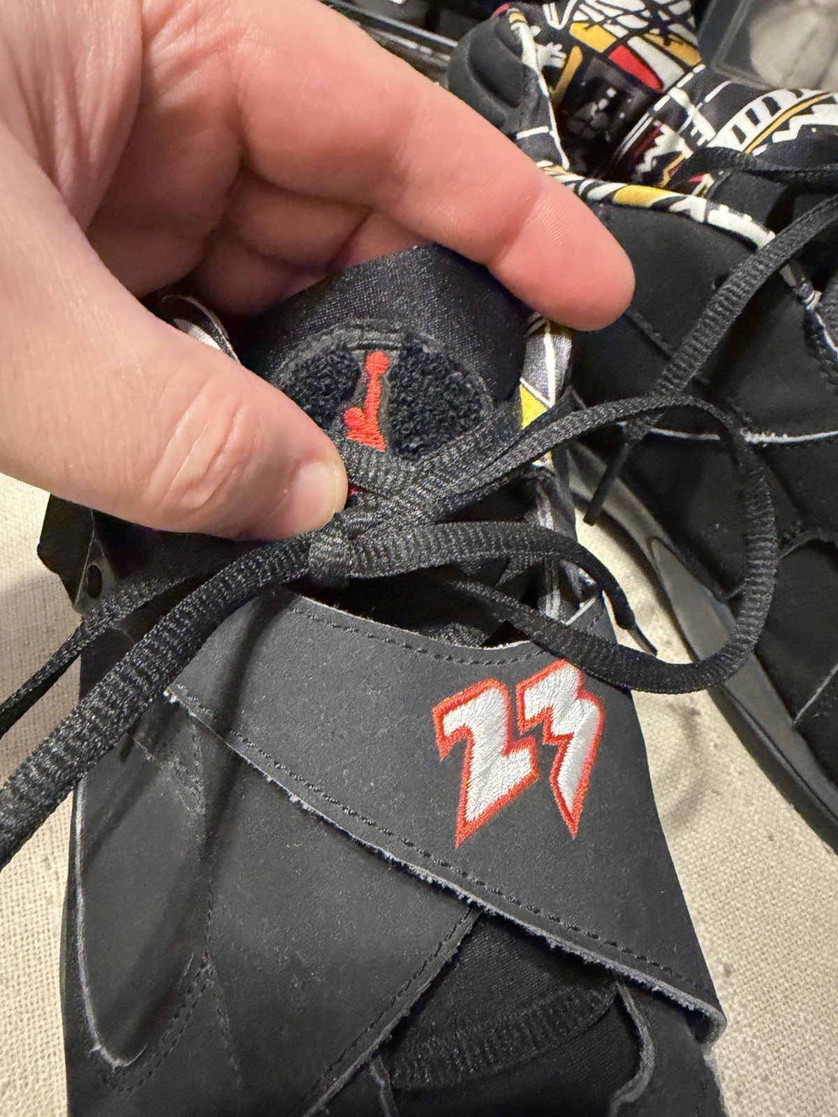 Jordan 8 Retro Low Playoffs (2003) Sz 13 Vintage Rare