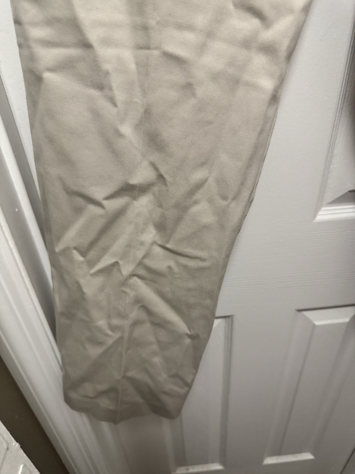 Savane Mens Tan Pants 36×29 98%cotton 2%elastane Flat Front Straight