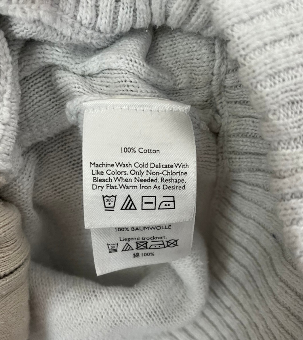 Eddie Bauer Women’s Small White/Tan Zip 3/4 Sleeve Cardigan w/ Hood & Pockets