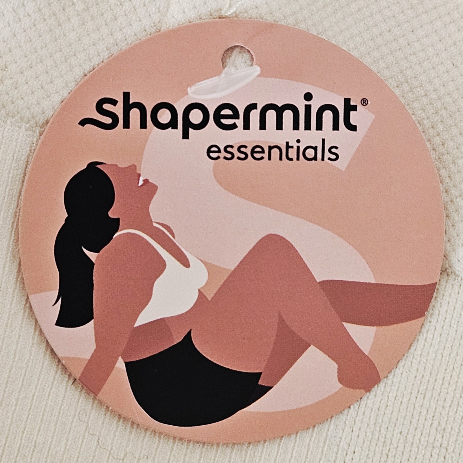NWT Shapermint Essentials High Waisted Shaper Short M/L #55021 Beige