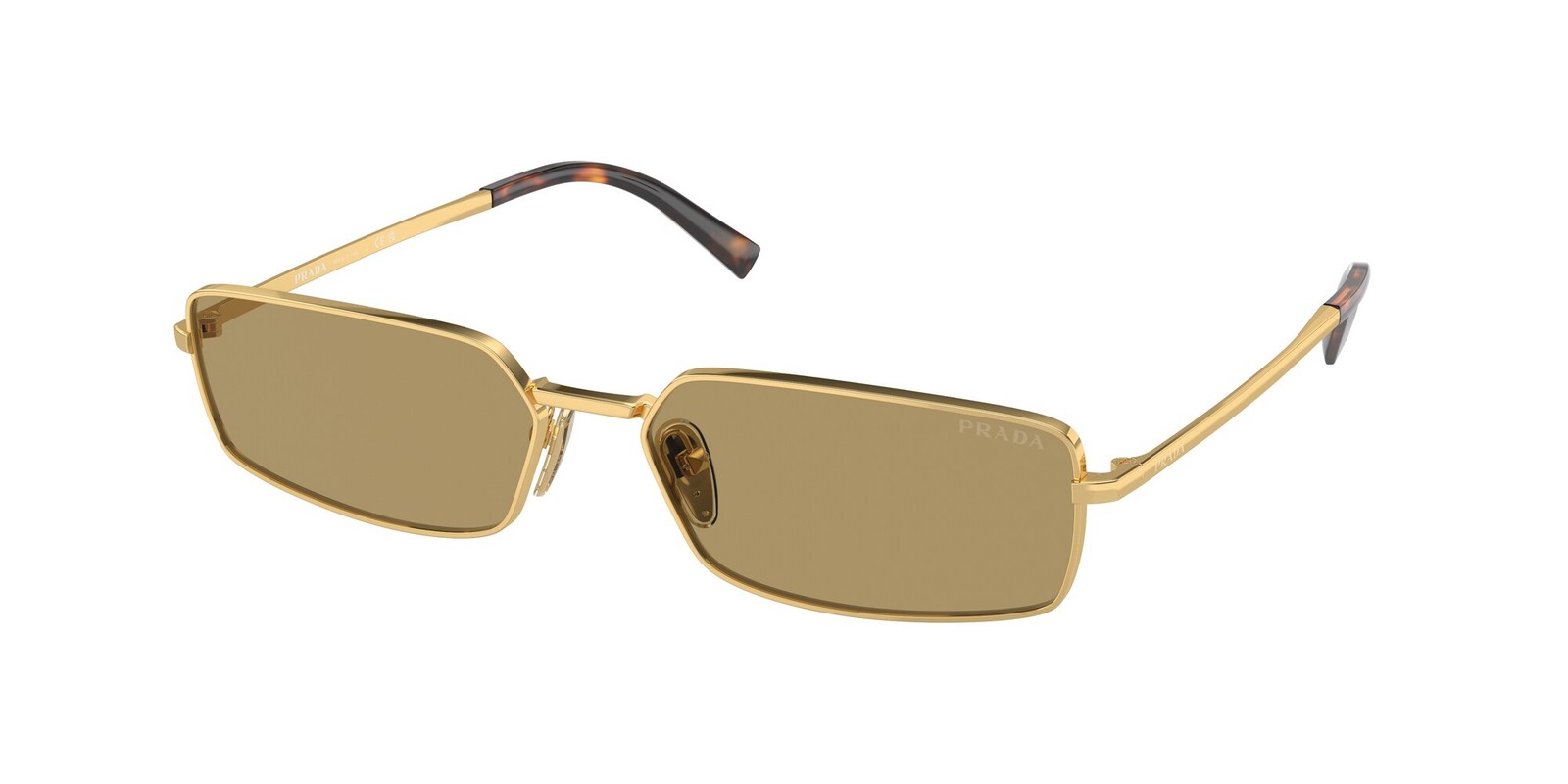 PRADA PR A60S 5AK70G Gold Green Olive 59 mm Women’s Sunglasses