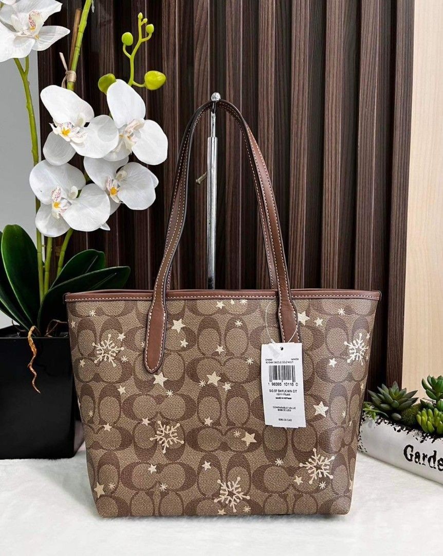 Coach Signature Logo Tote