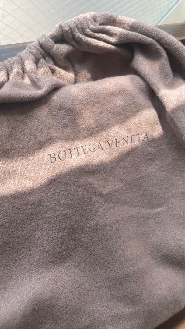 BOTTEGA VENETA Leather Pouch Clutch Bag