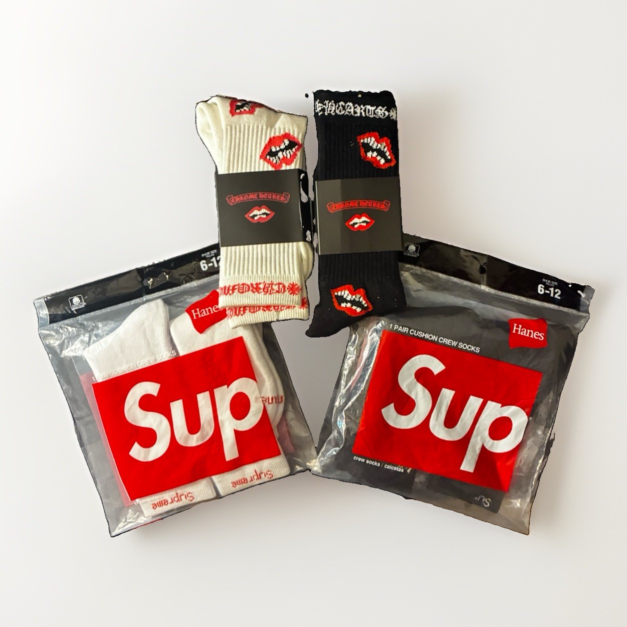 Supreme & Chrome Socks