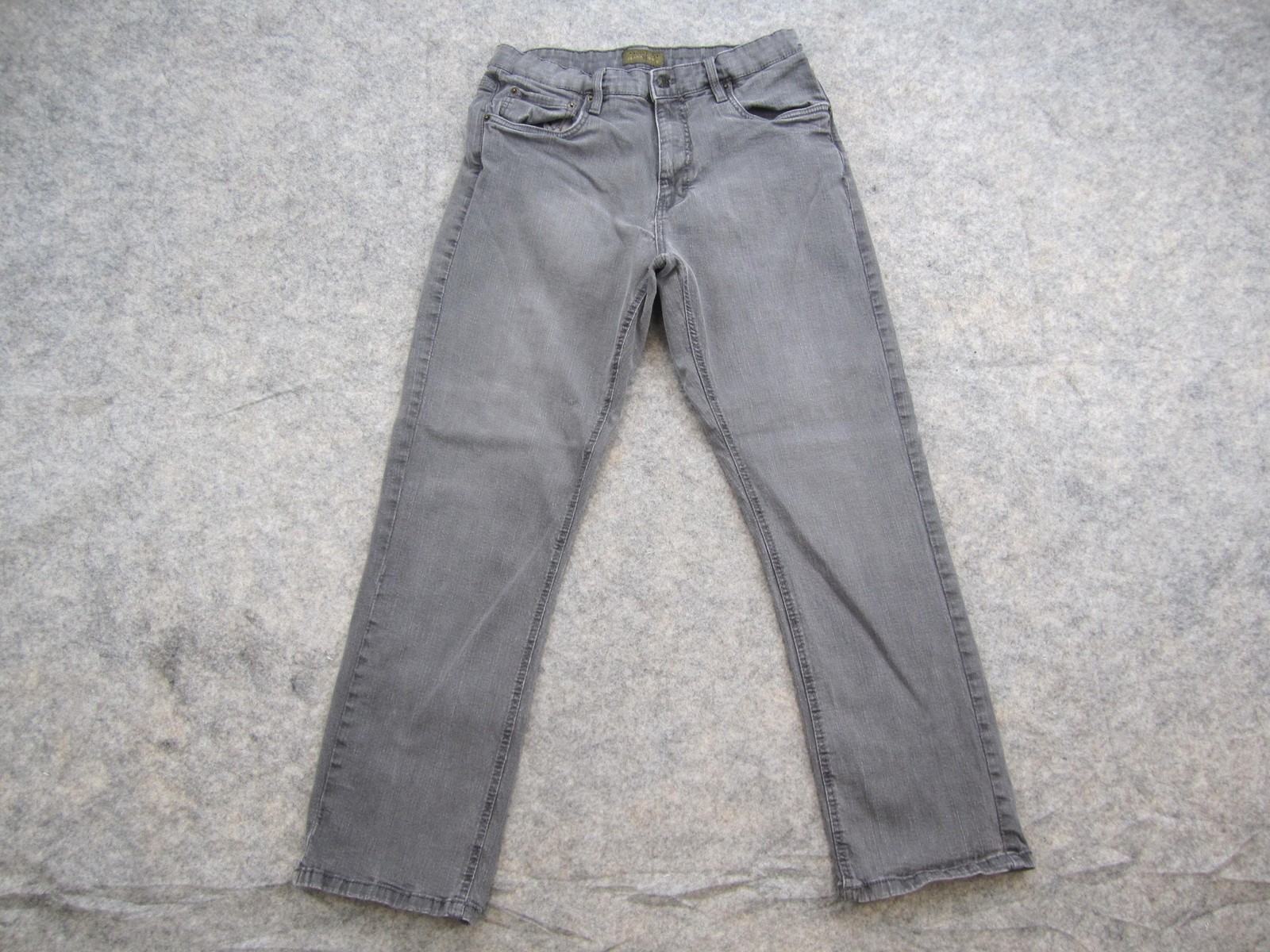 Urbanstar Jeans Mens 26×30 Gray Medium Wash Regular Straight Denim Pants Casual