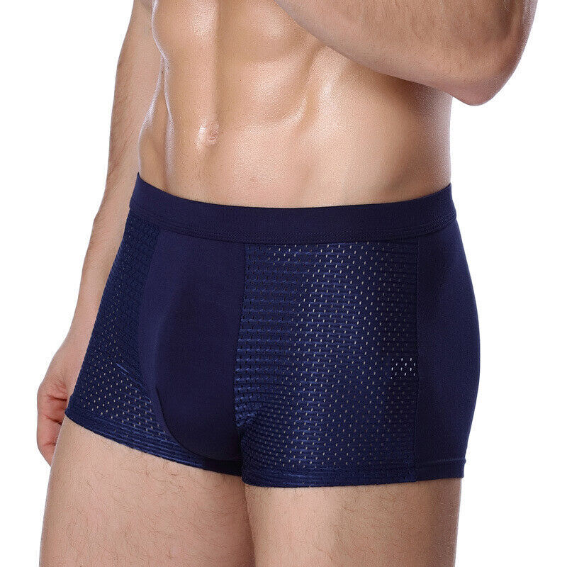 4PCS Boxhero Bamboo Fiber Boxer Briefs, 4pcs Bamboo Fibre Boxer Shorts US STOCK
