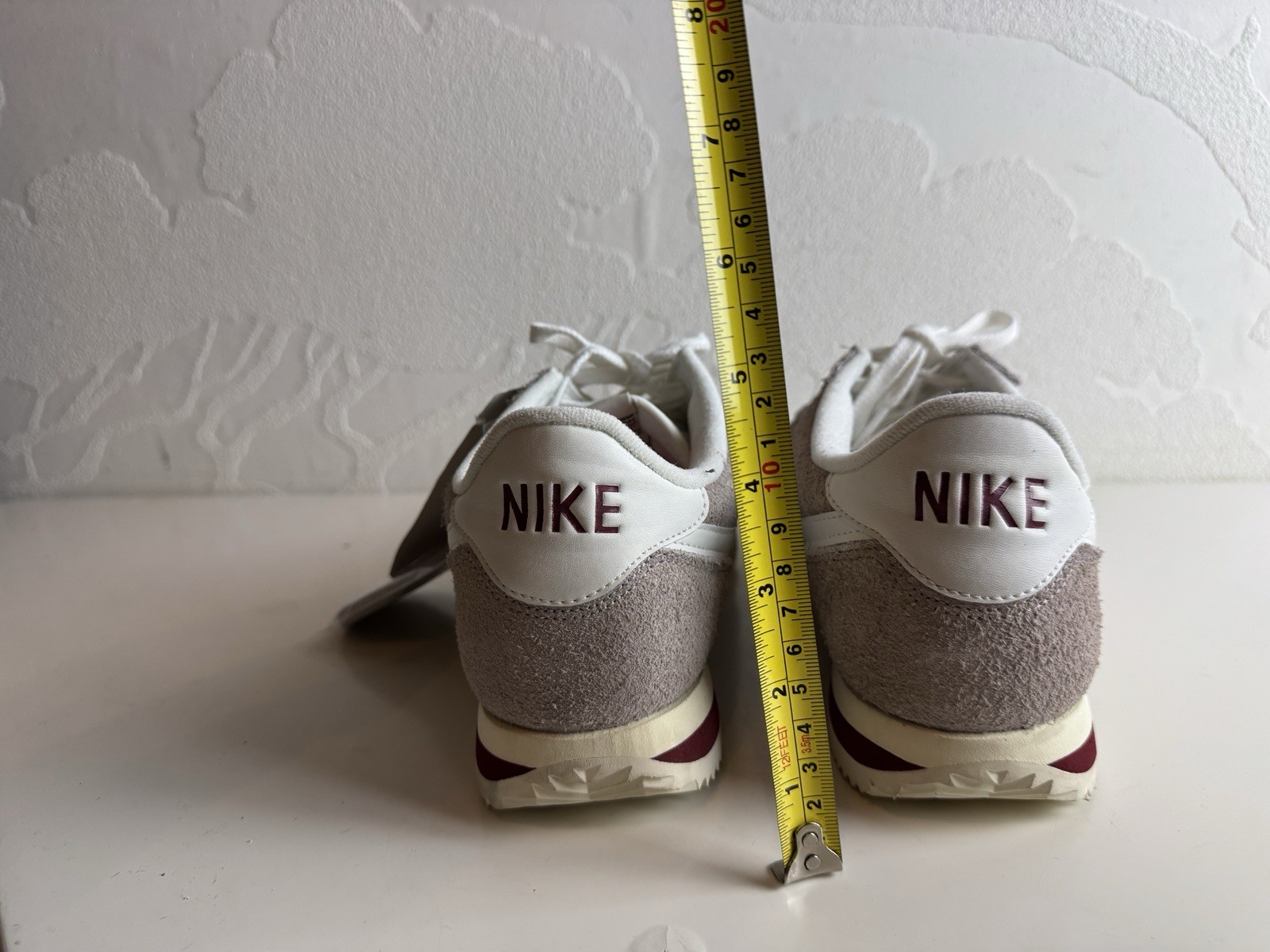 Nike Cortez SE College Grey Team Red Suede Low Top Men’s Sneaker – HF3142-001