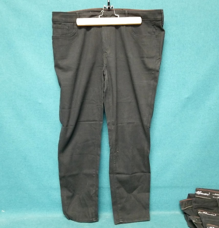 3 EUC Eddie Bauer Gray Black Slightly Curvy Skinny Denim Women’s Jeans Size 20.