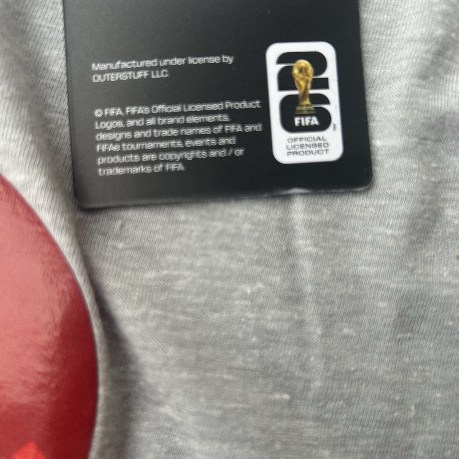 FIFA Official Licensed World Cup Outerstuff T Shirt Medium New with Tag