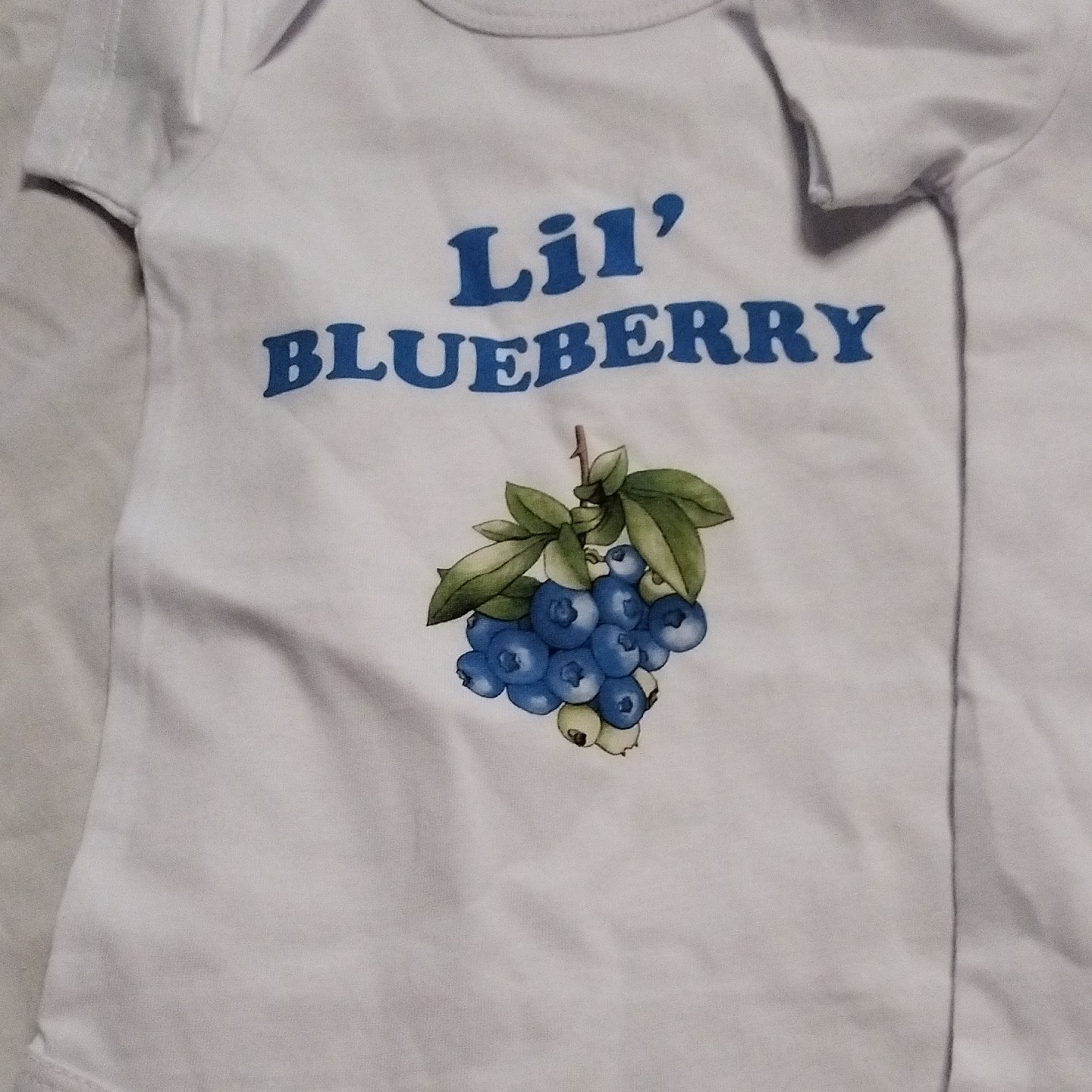 Baby’s White Cotton (5 for $4.50) Bodysuit 3 to 6mo short Sleeve Snap .