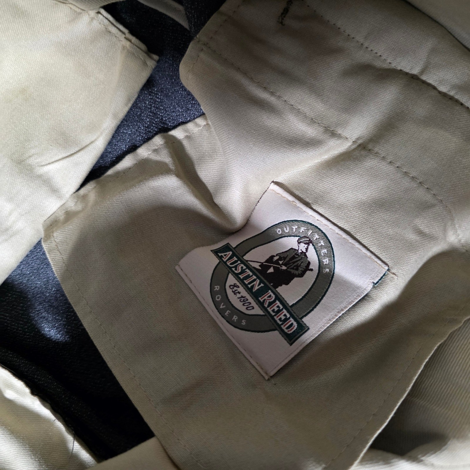Austin Reed Mens 36×30 Rovers Pleated Wool Worsted Trousers Grey Cuffed Vintage