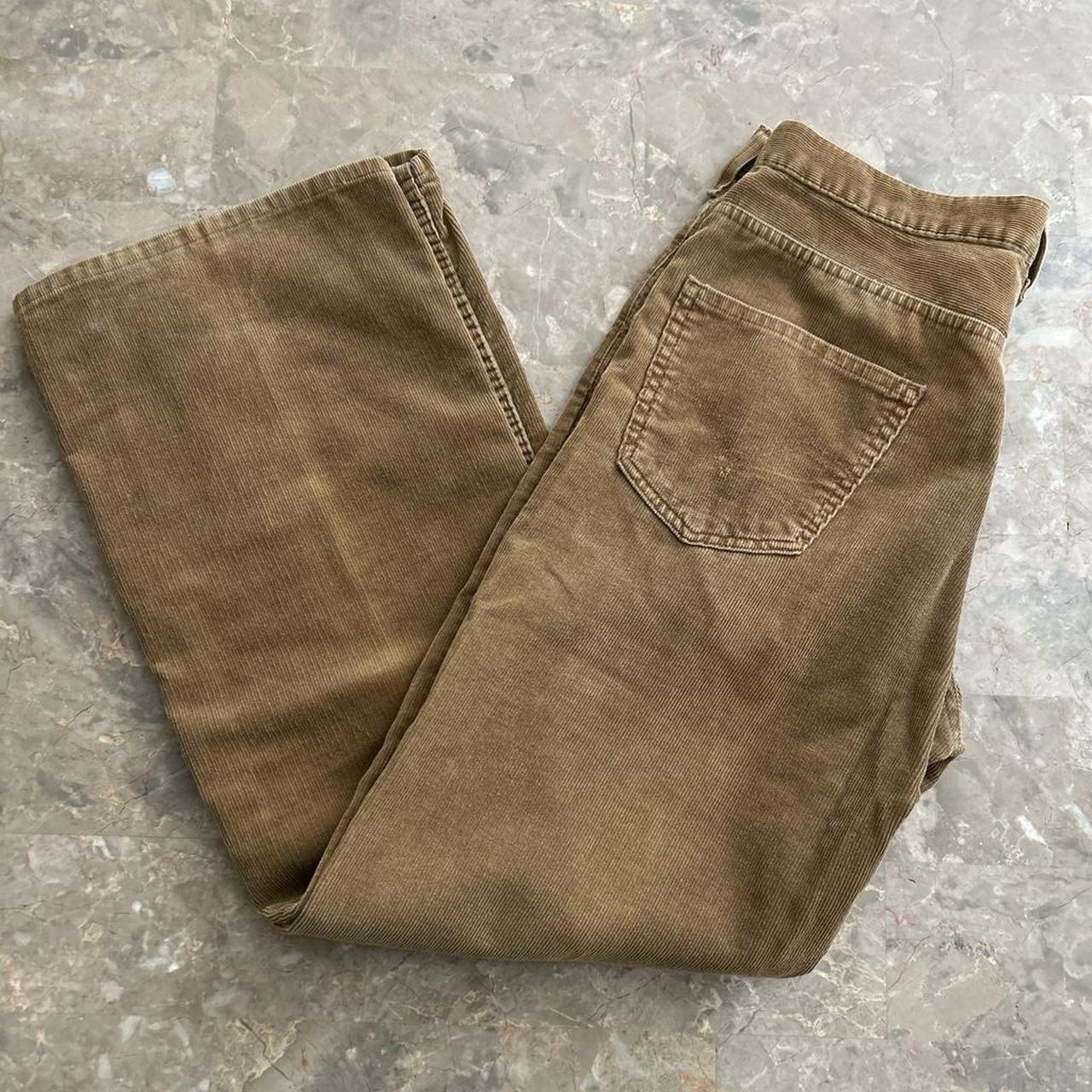 Vintage 2003 Levi’s 567 Low Loose Boot Corduroy Pants W33 Fits 35×31