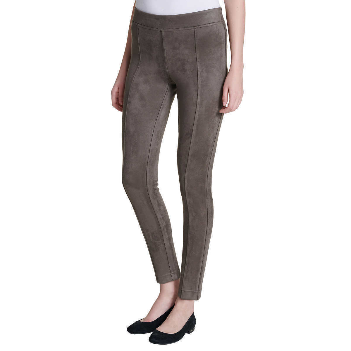Women’s Andrew Marc Faux Suede Pull On Pants D14