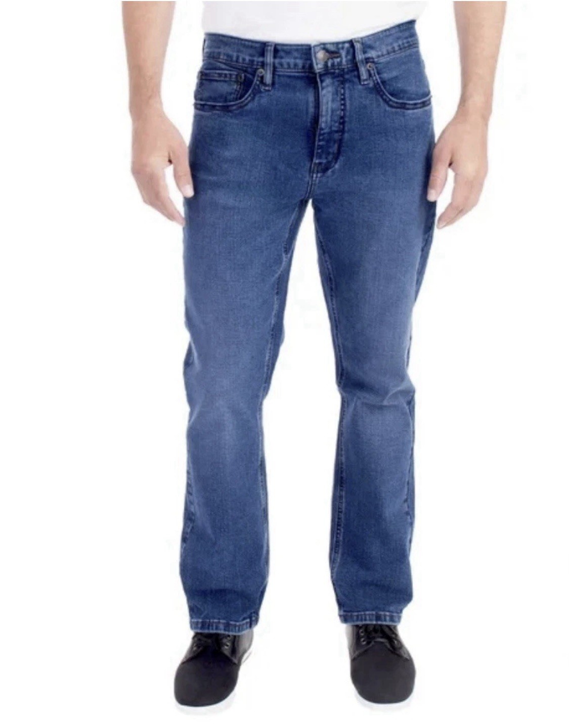 Urban Star Men’s Lot of 2 Stretch Light Blue & Blue Jeans Size 32×34 NWT