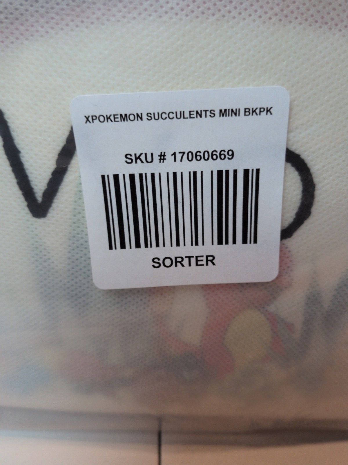 Bioworld Pokemon with Succulents Mini Backpack NWT BoxLunch Exclusive