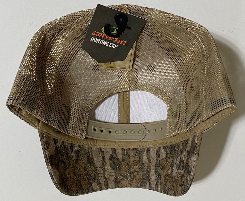 Mossy Oak New Bottomland Camo Hat Cap – Hunting Fishing Camping Casual Snapback