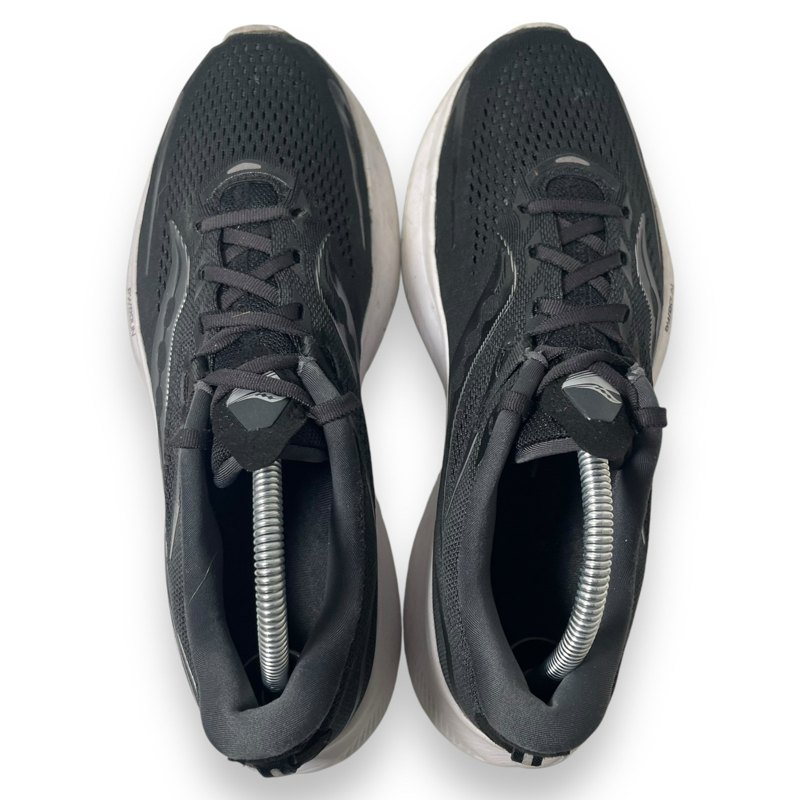 Saucony Men’s Black Ride 15 Synthetic Mesh Running Athletics Size 9.5