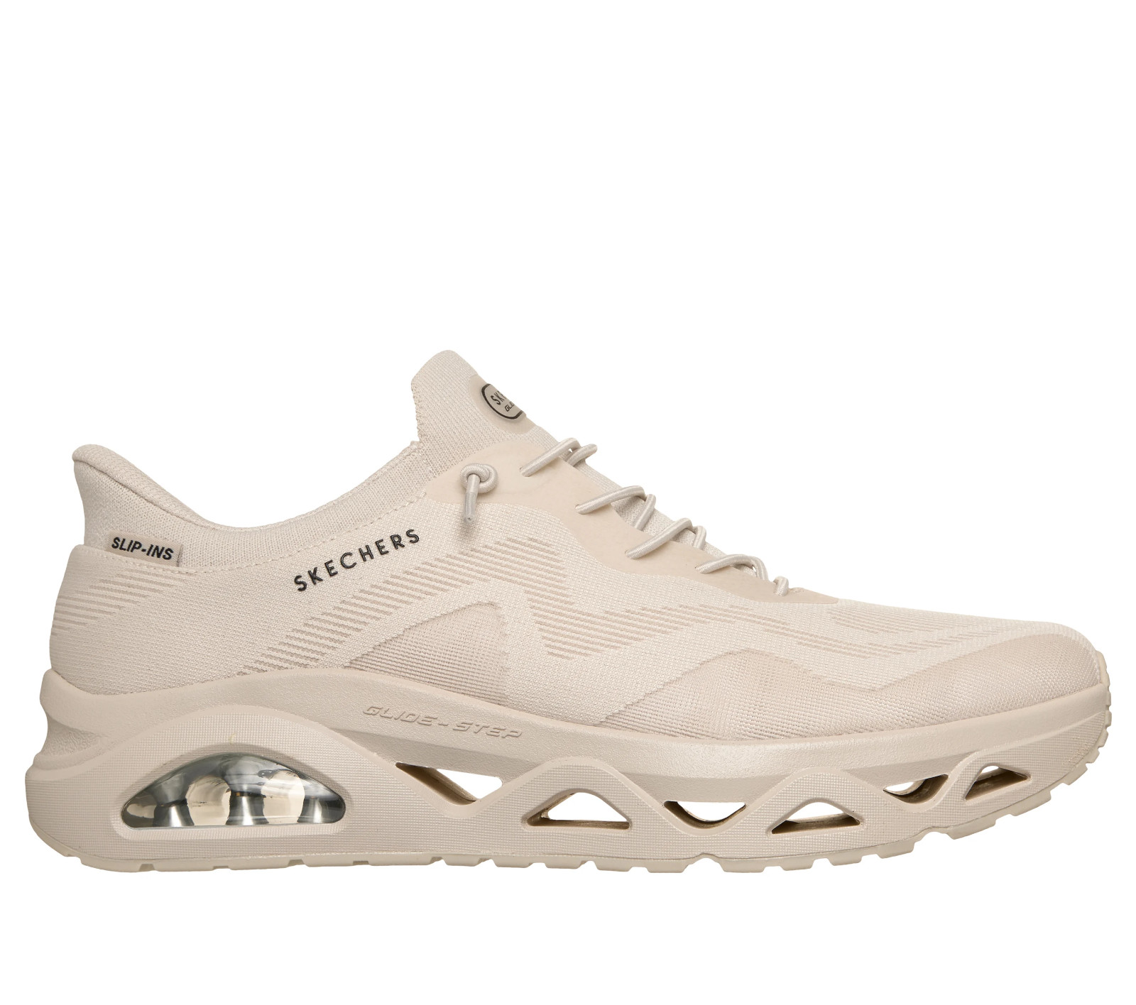 SKECHERS Slip-ins UNO Glide-Step Air Gliders Natural Sneaker Men sizes 7-14NEW