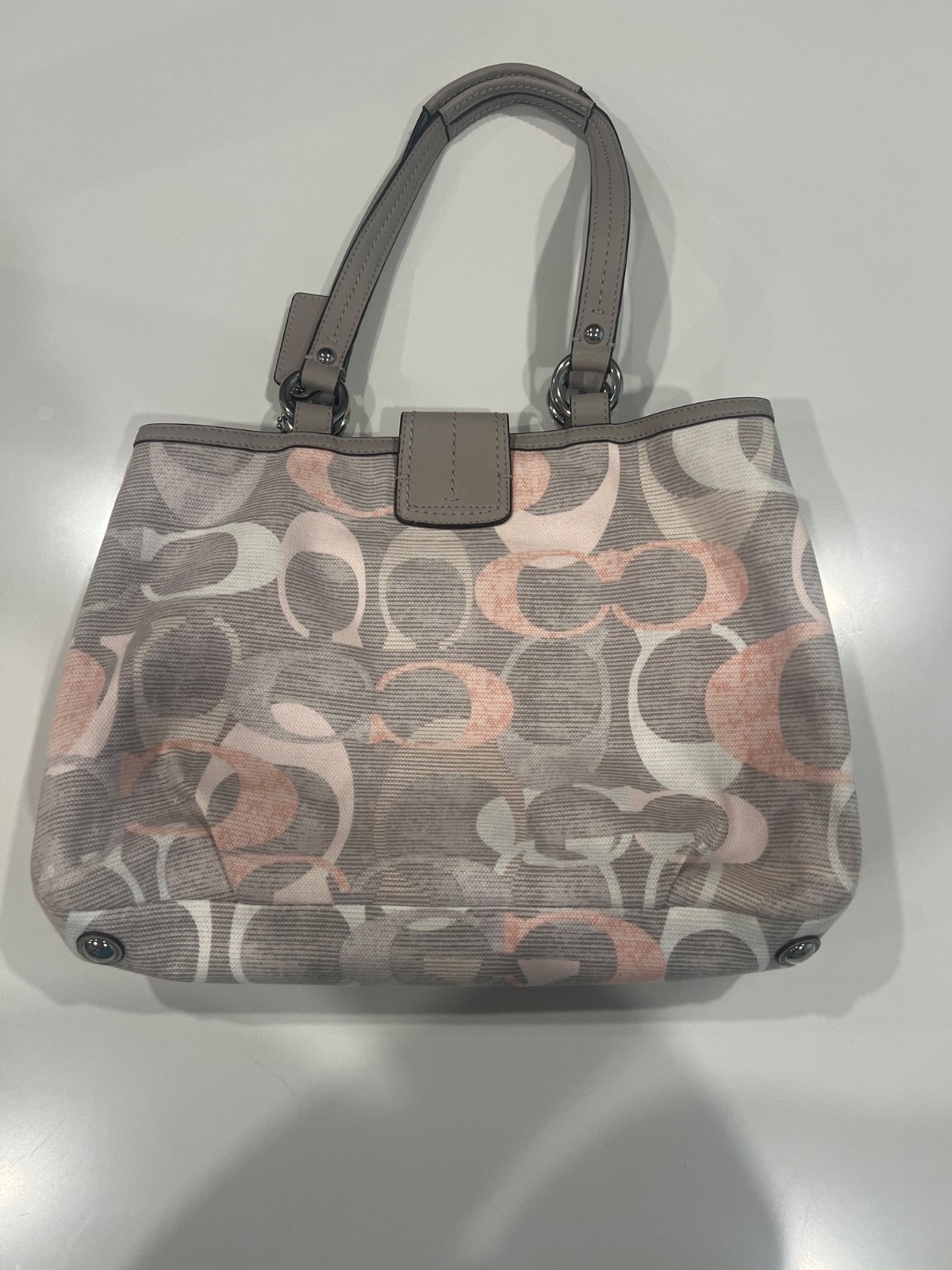 COACH SOHO OPTIC SHOULDER BAG MULTICOLOR EXTERIOR EXCELLENT CONDITION!