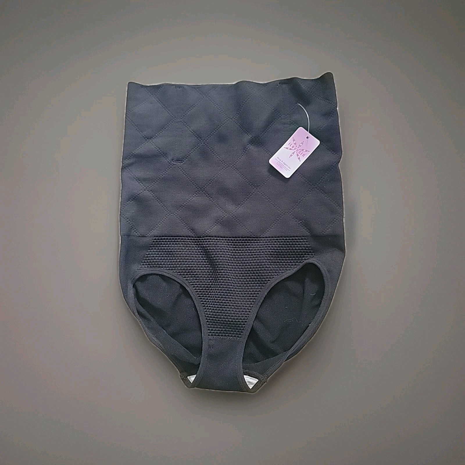 I Love Sia Black Shapewear Size Medium 92% Nylon + 8% Spandex