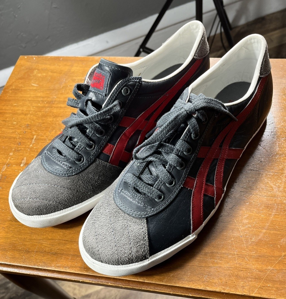 Onitsuka Tiger Rotation 77 Men’s Size 12 Running Shoes Gray Sneakers HL7G0