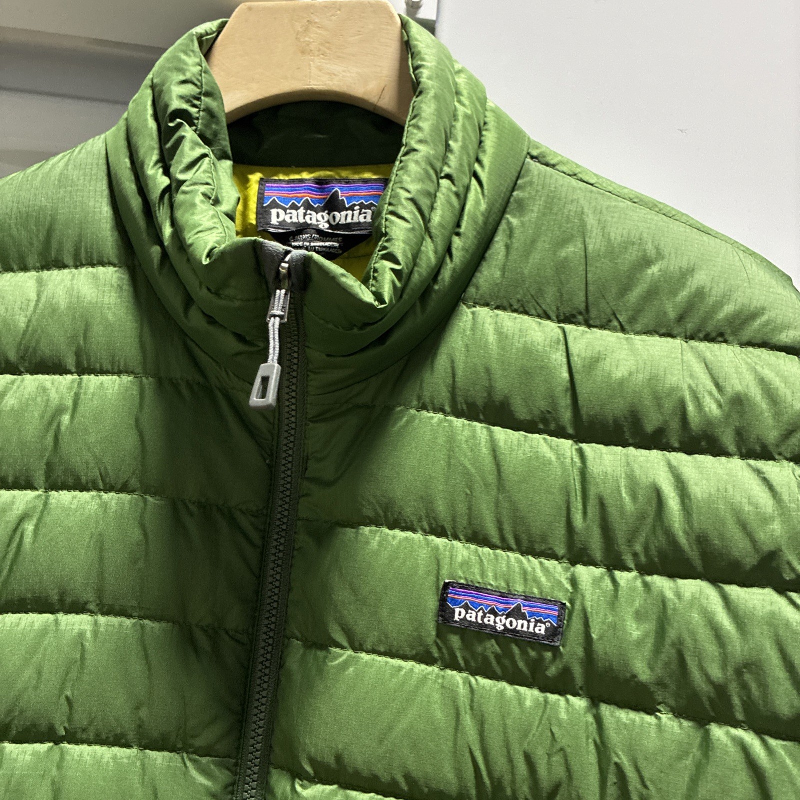 Patagonia Down Sweater Jacket Insulated Mens Green Nano Puff Puffer (SEE PICS)