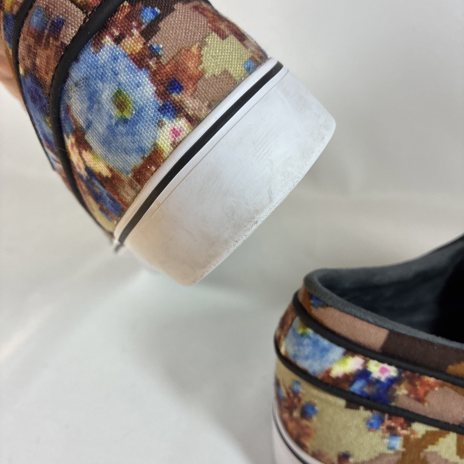 Nike Zoom Stefan Janoski PR Blue Digi Floral Men’s Size 11 Camo 482972-904