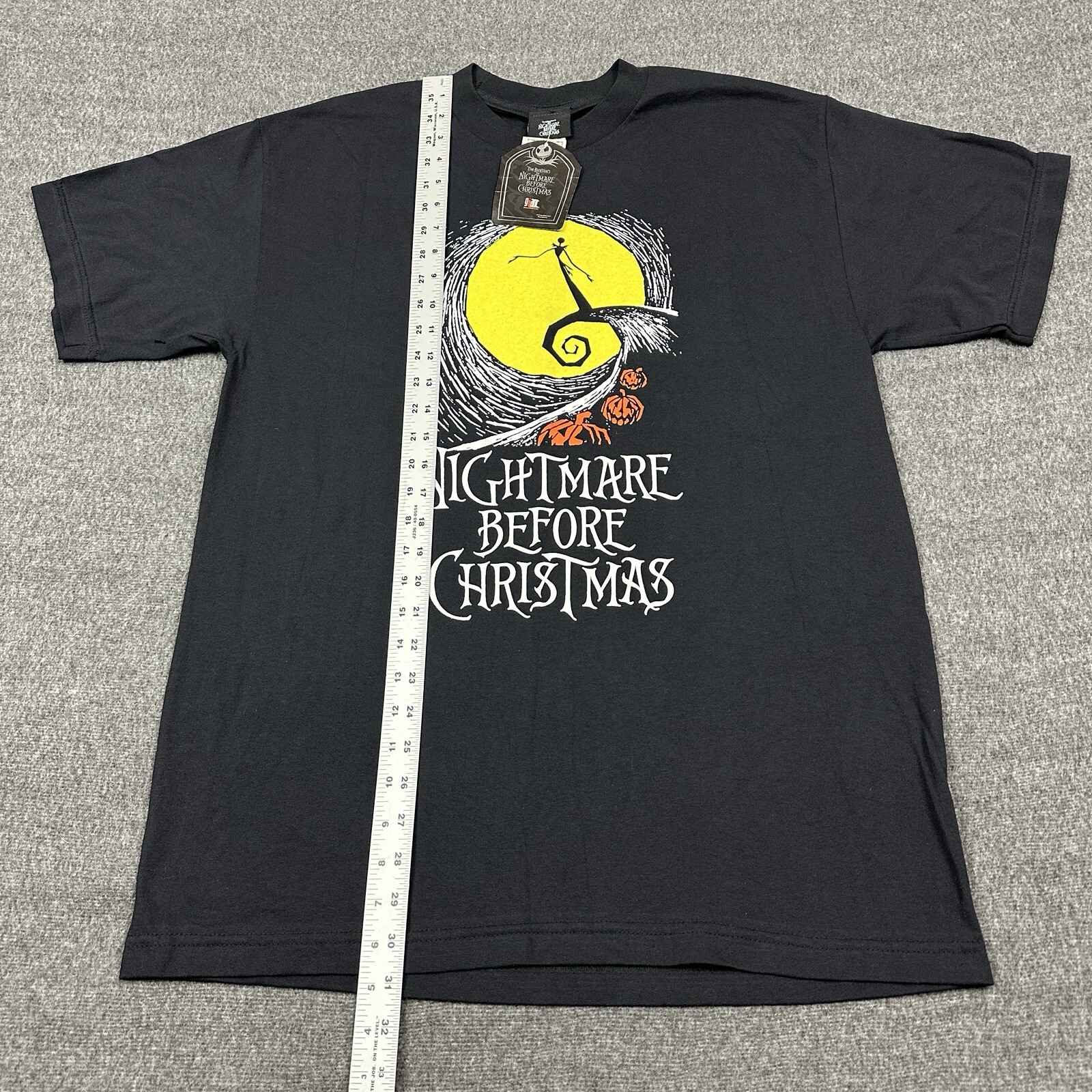 Vintage Nightmare Before Christmas T Shirt Large Jack Skellington Tim Burton NWT