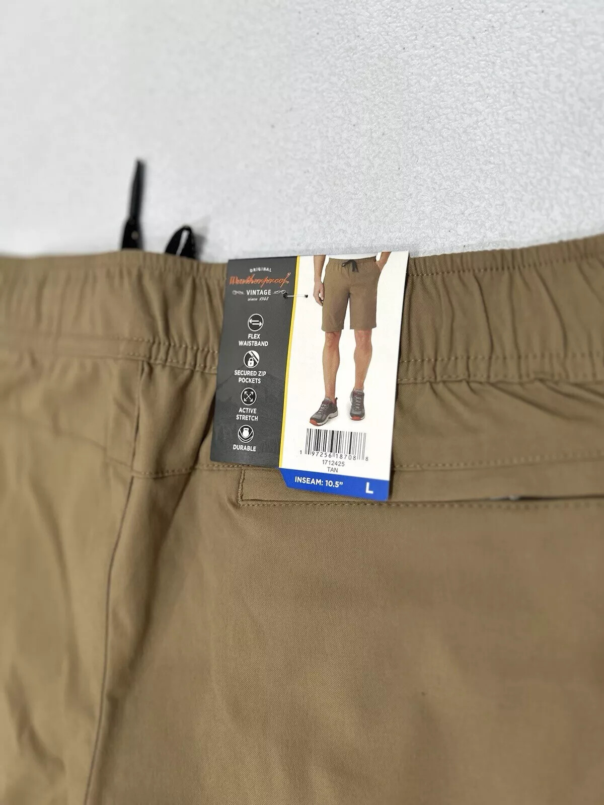 Weatherproof Vintage Men’s Performance Weather-Flex Tech Shorts