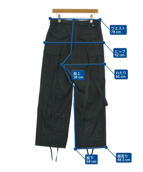 sacai Pants (Other) Black 1(Approx. S) 2200696037016