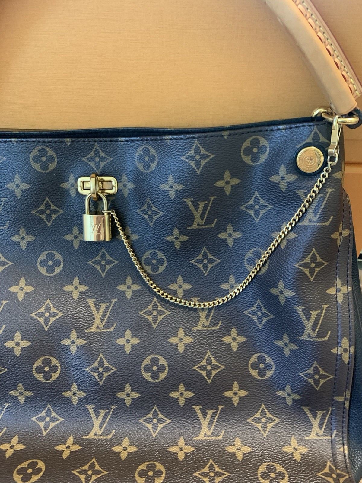 Authentic Louis Vuitton Chain For Pouchette Or Purse Charm – Vintage