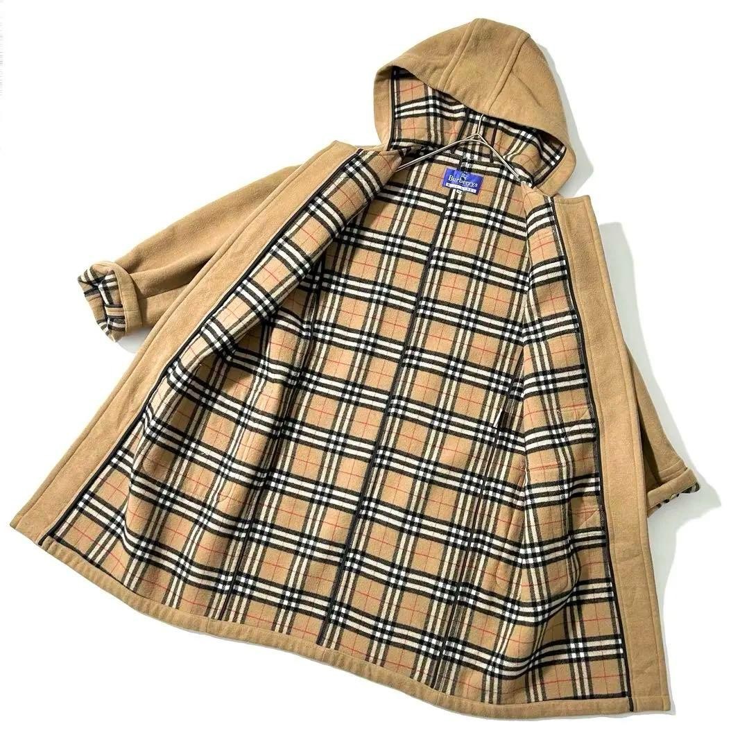 Burberry London All Over Nova Check Duffle Coat L